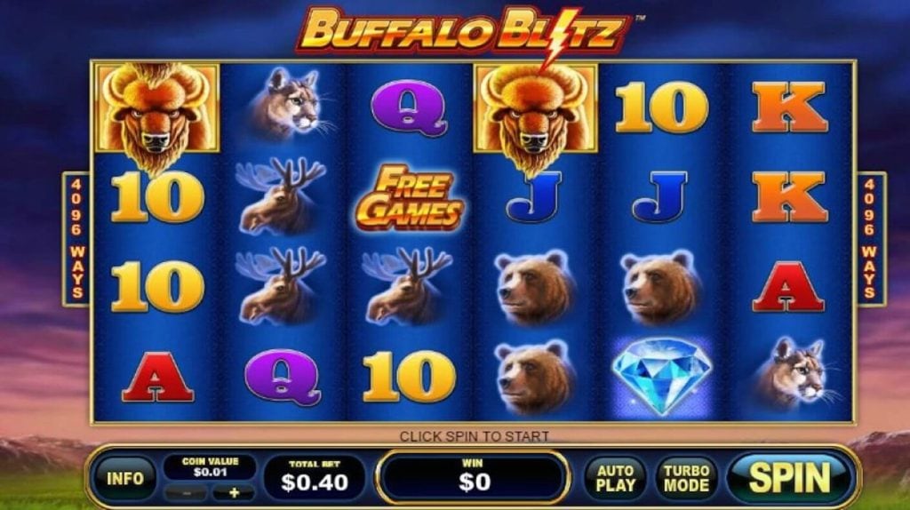 Igrajte besplatno Buffalo Blitz