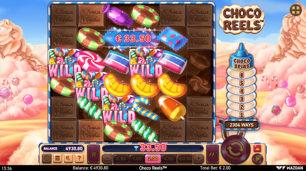 Igrajte besplatno Choco Reels