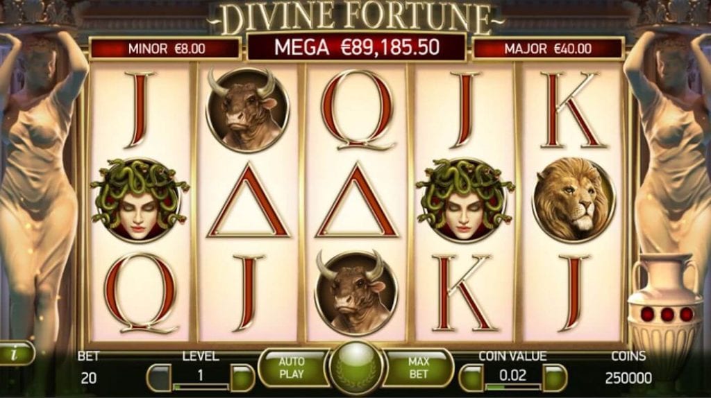 Igrajte besplatno Divine Fortune