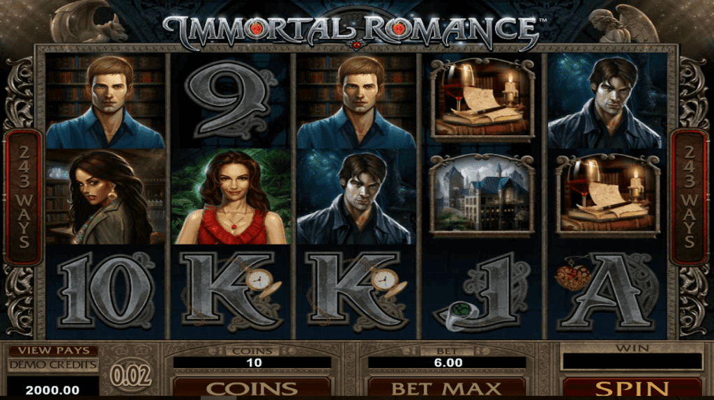 Igrajte besplatno Immortal Romance