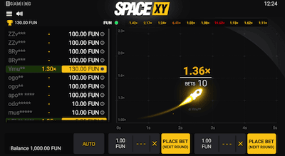 Igrajte besplatno Space XY