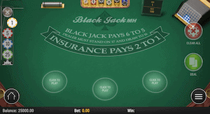 Igrajte besplatno Single Deck MH BlackJack