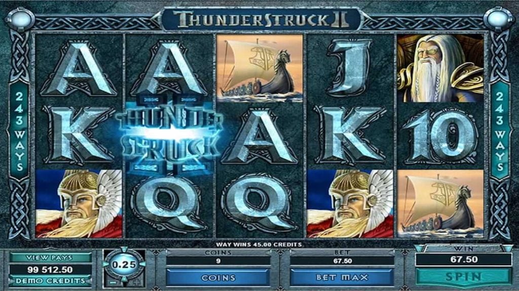 Igrajte besplatno Thunderstruck 2