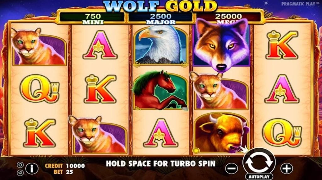 Igrajte besplatno Wolf Gold