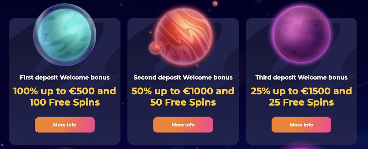 CosmicSlot casino bonus