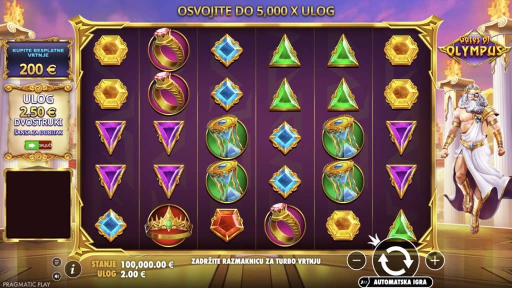 Gates of Olympus demo