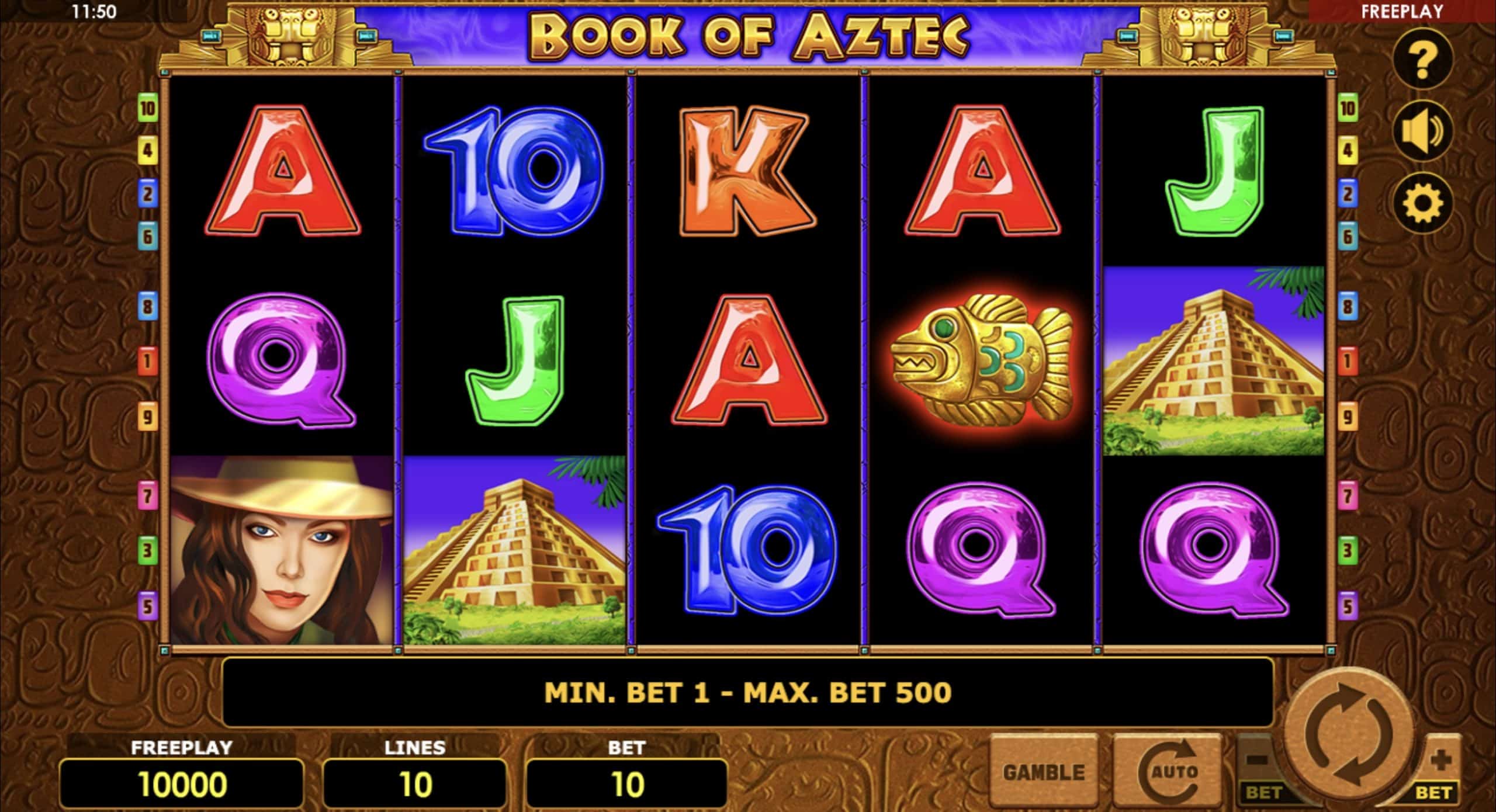 Book of Aztec demo