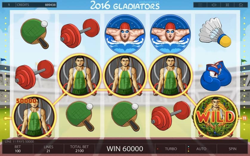 Igrajte besplatno 2016 Gladiators