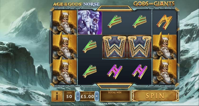 Igrajte besplatno Age of the Gods Norse: Gods and Giants