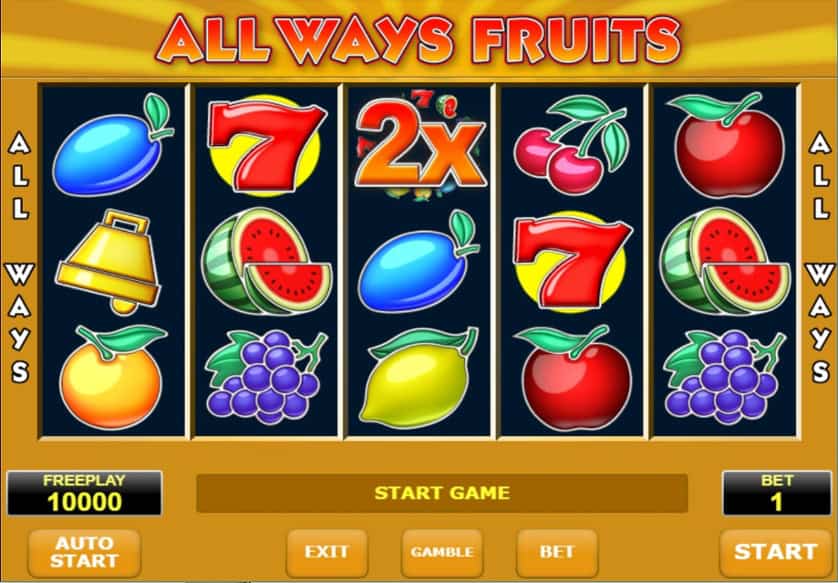 Igrajte besplatno All Ways Fruits