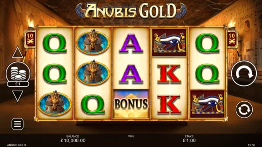 Igrajte besplatno Anubis Gold