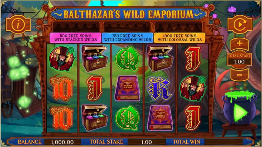 Igrajte besplatno Balthazar’s Wild Emporium