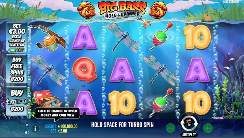 Igrajte besplatno Big Bass Bonanza: Hold and Spinner