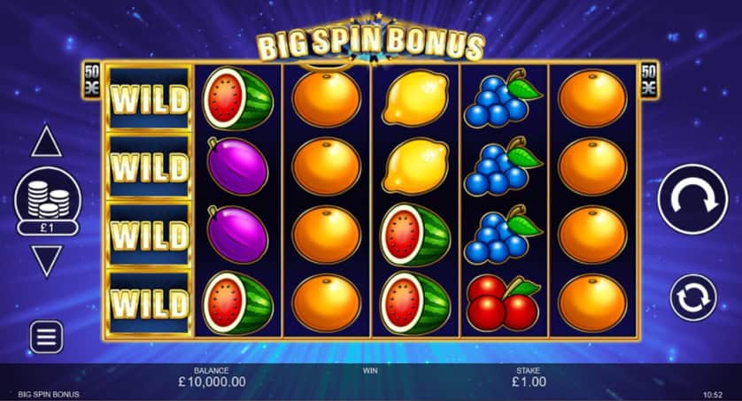 Igrajte besplatno Big Spin Bonus