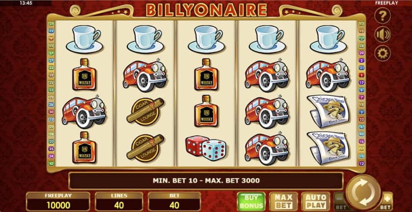 Igrajte besplatno Billyonaire Bonus Buy