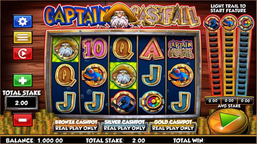 Igrajte besplatno Captain Cashfall