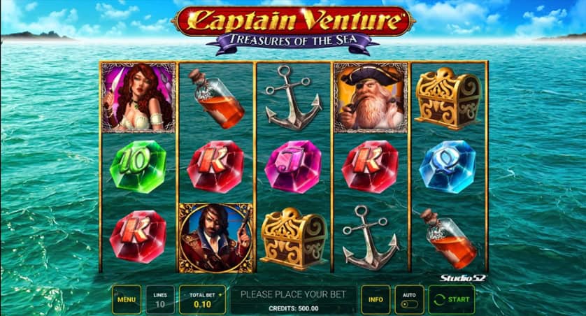 Igrajte besplatno Captain Venture – Treasures of the Sea