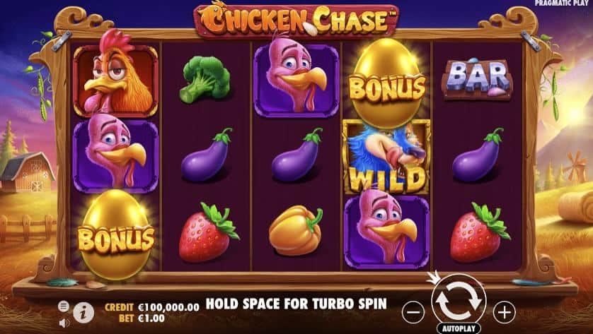 Igrajte besplatno Chicken Chase