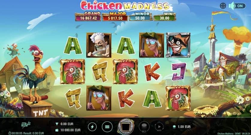 Igrajte besplatno Chicken Madness