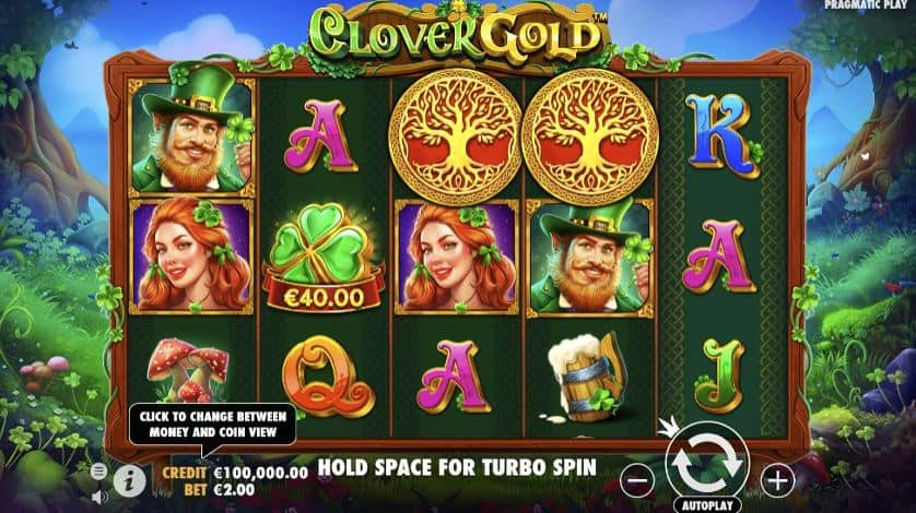 Igrajte besplatno Clover Gold