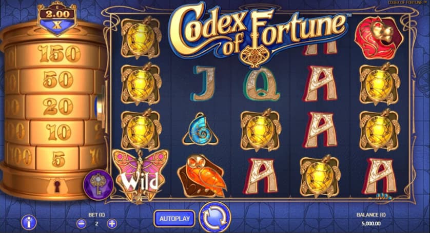 Igrajte besplatno Codex of Fortune