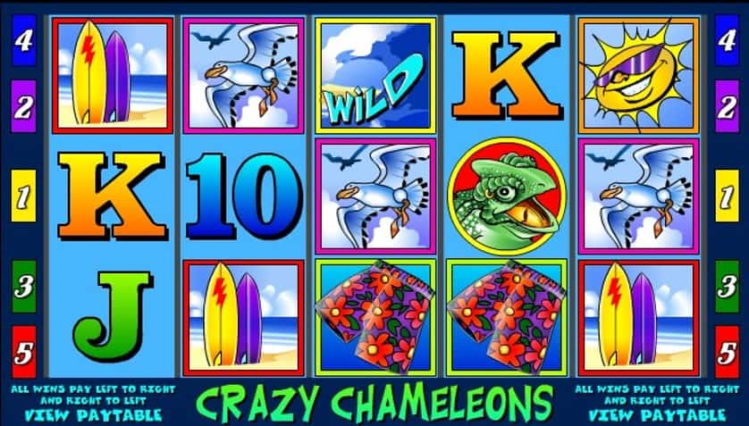 Igrajte besplatno Crazy Chameleons