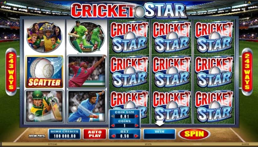 Igrajte besplatno Cricket Star