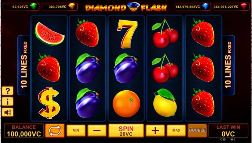 Igrajte besplatno Diamond Flash