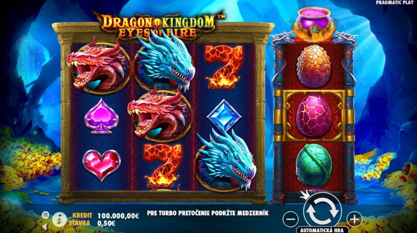 Igrajte besplatno Dragon Kingdom – Eyes of Fire