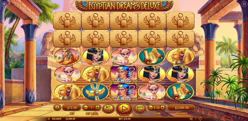 Igrajte besplatno Egyptian Dreams Deluxe