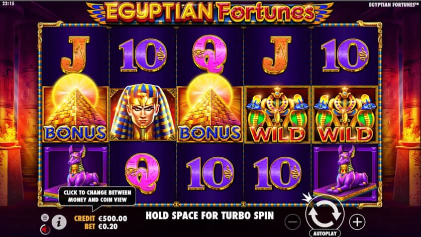 Igrajte besplatno Egyptian Fortunes