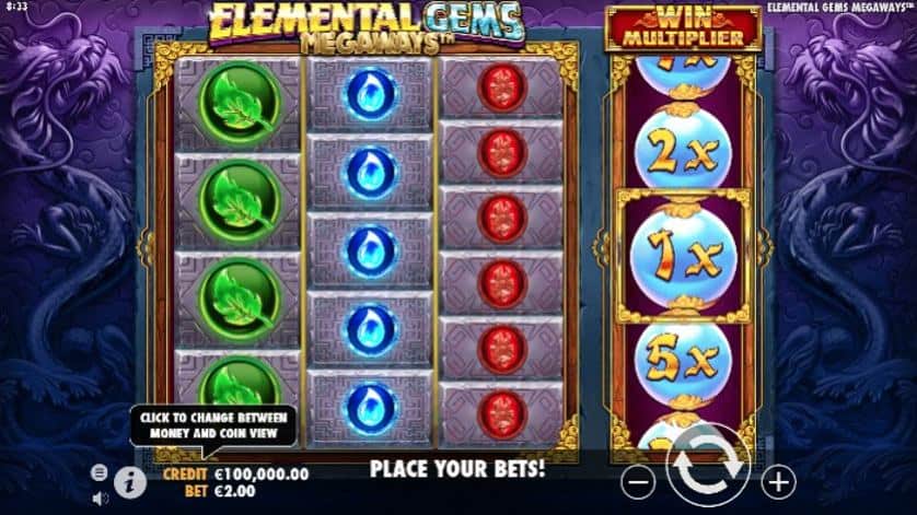 Igrajte besplatno Elemental Gems Megaways