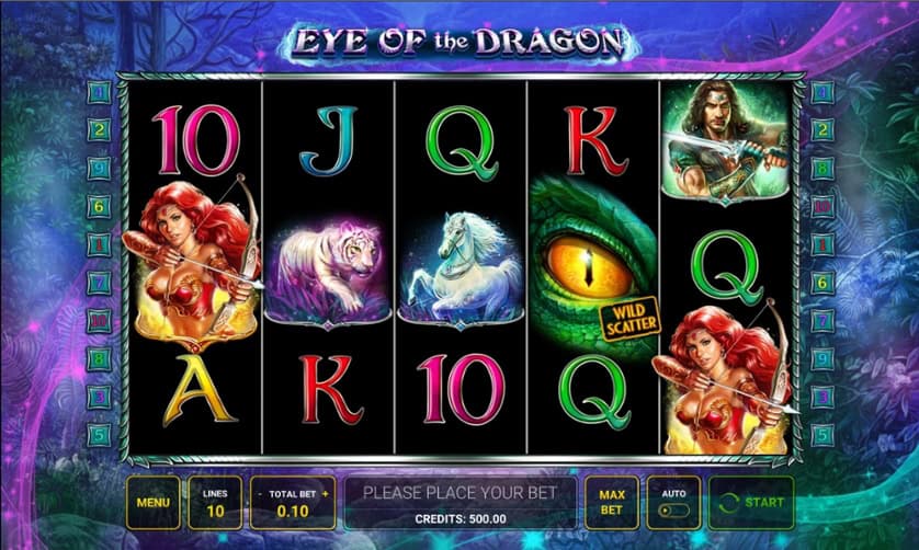 Igrajte besplatno Eye of the Dragon