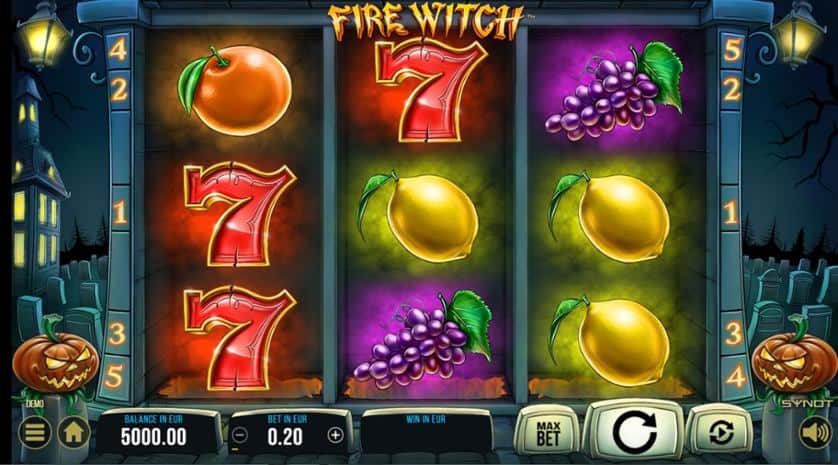 Igrajte besplatno Fire Witch