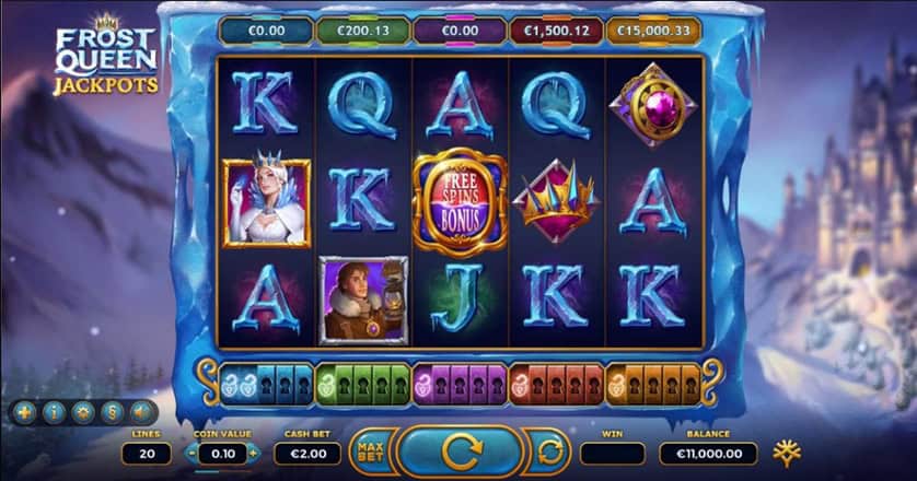 Igrajte besplatno Frost Queen Jackpots