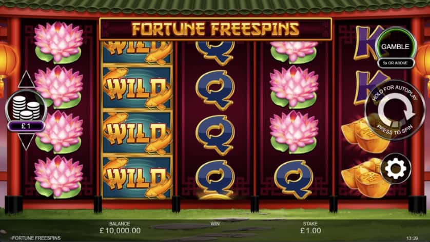 Igrajte besplatno Fortune Free Spins