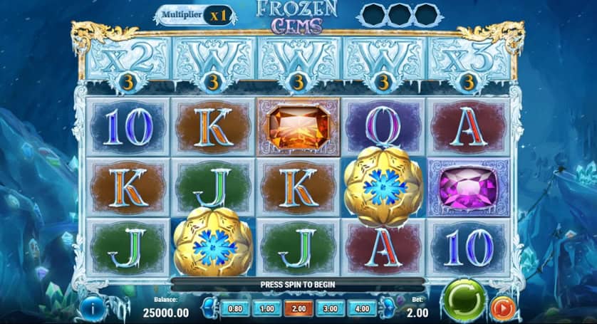 Igrajte besplatno Frozen Gems