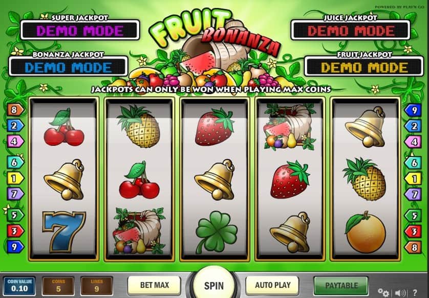 Igrajte besplatno Fruit Bonanza