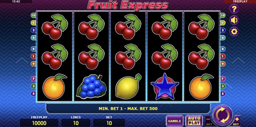 Igrajte besplatno Fruit Express