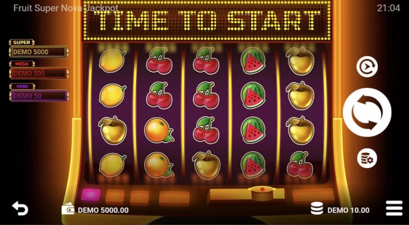 Igrajte besplatno Fruit Super Nova Jackpot