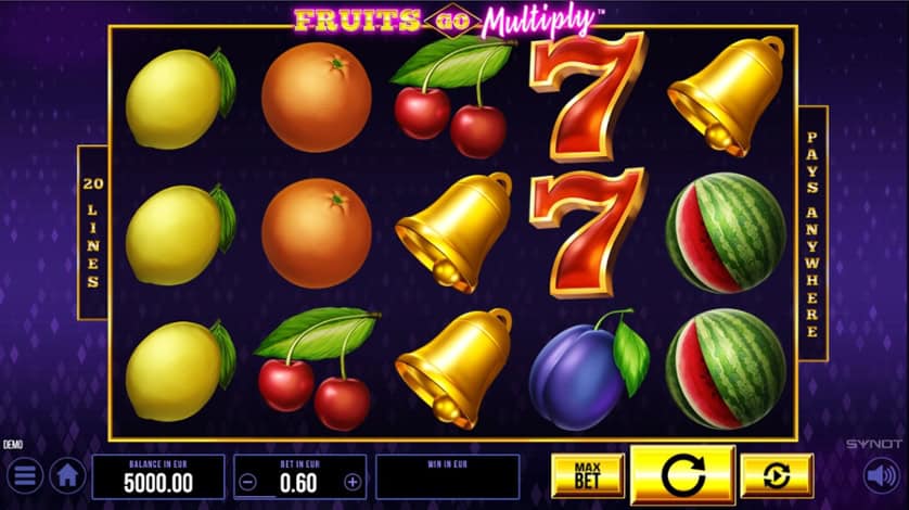 Igrajte besplatno Fruits Go Multiply