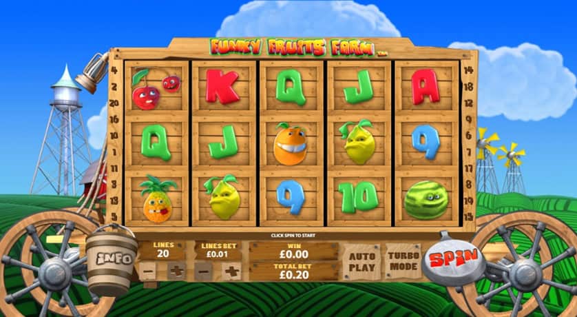 Igrajte besplatno Funky Fruits Farm