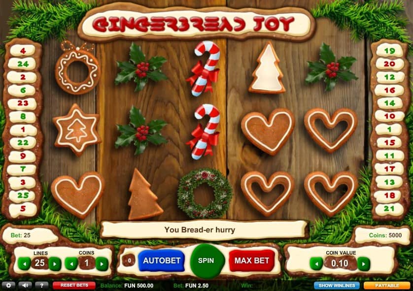 Igrajte besplatno Gingerbread Joy