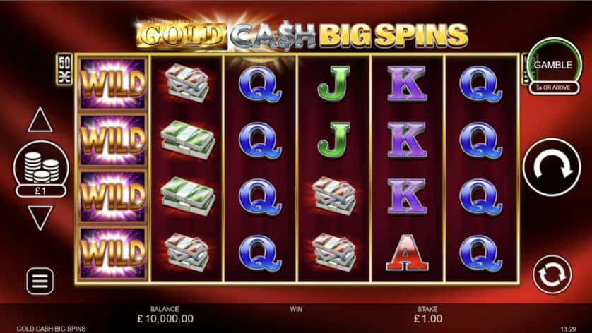 Igrajte besplatno Gold Cash Big Spins