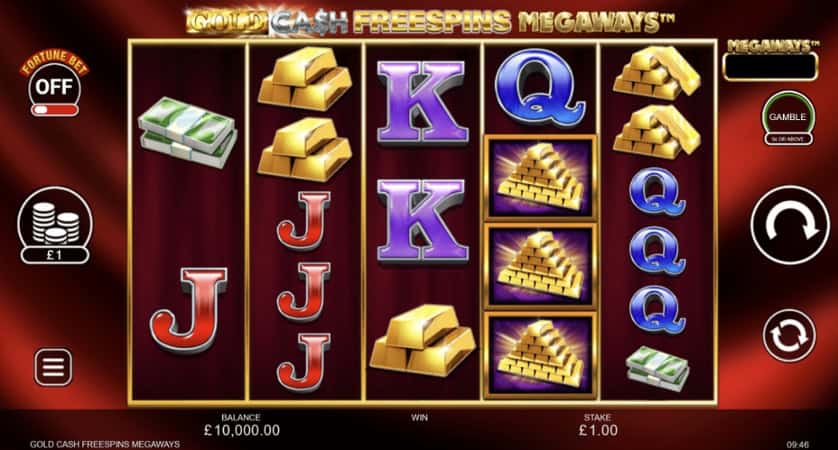 Igrajte besplatno Gold Cash Free Spins Megaways