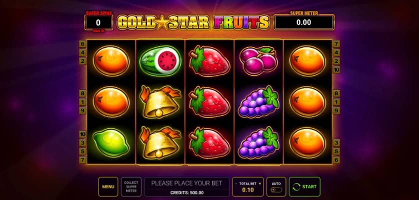 Igrajte besplatno Gold Star Fruits