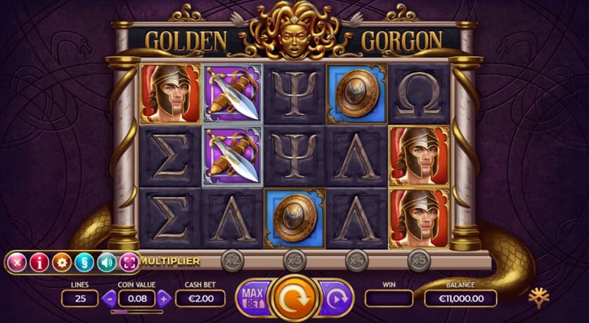 Igrajte besplatno Golden Gorgon