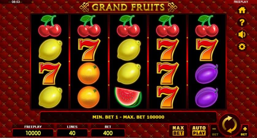 Igrajte besplatno Grand Fruits