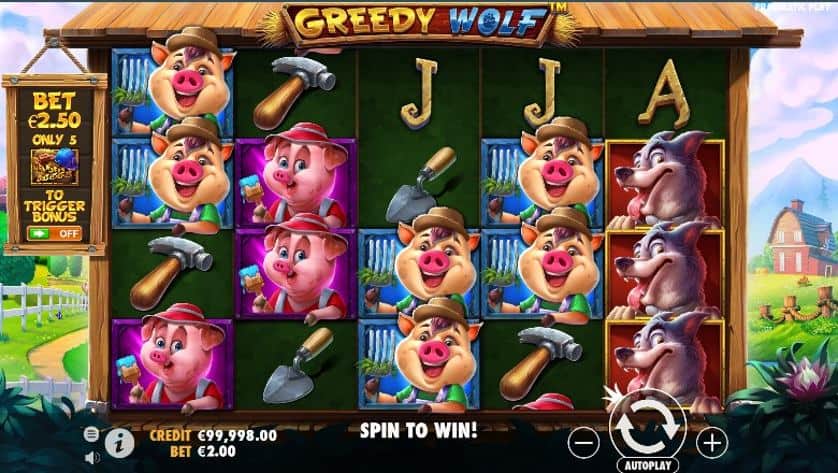 Igrajte besplatno Greedy Wolf