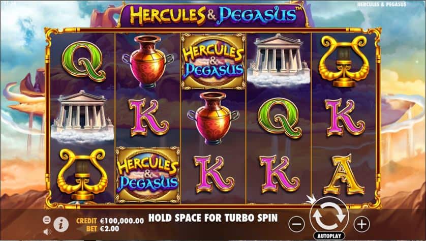 Igrajte besplatno Hercules & Pegasus